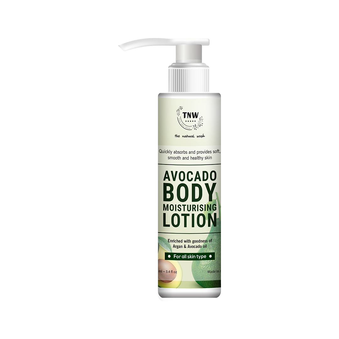 Avocado Moisturizing Body Lotion (Non Greasy & Paraben Free)