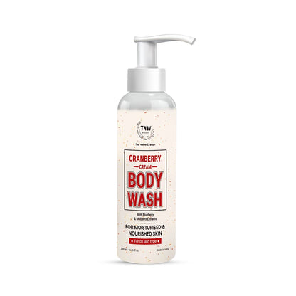 Cranberry Cream Body Wash For skin brightening & skin nourishment