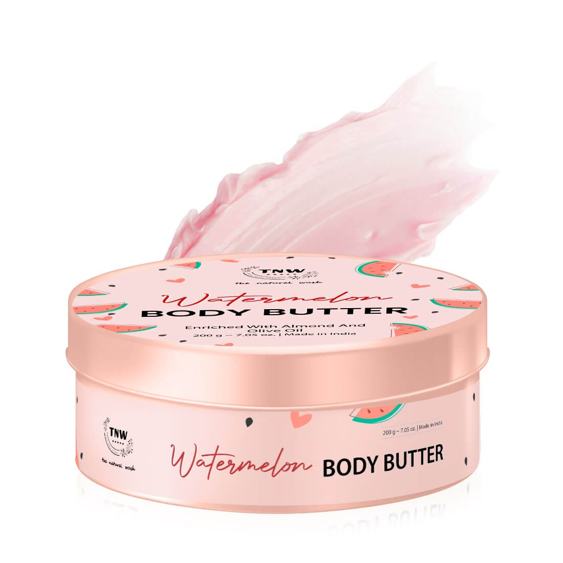 Watermelon Body Butter with Shea Butter and Olive Fruit Oil .