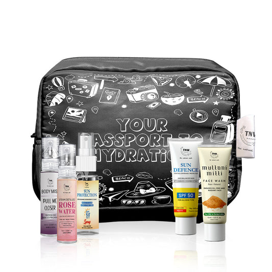 5-in-1 Travel Kit for Perfect Body Care on all your Summer Travel Plans