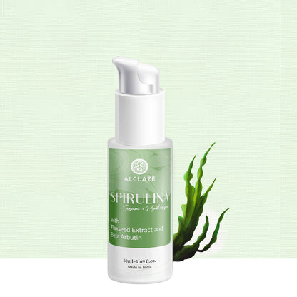 Spirulina Serum+Moisturizer With Spirulina Algae & Beta Arbutin By TNW