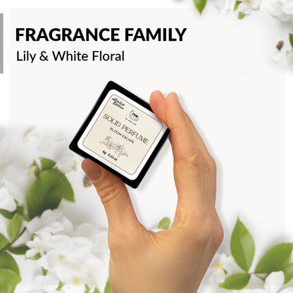 Floral Scent Solid Perfume with Long-Lasting Fragrance