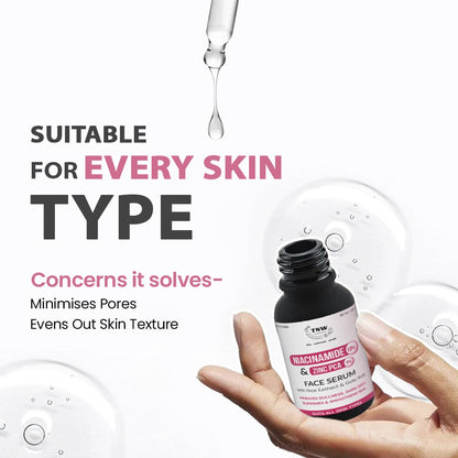 10% Niacinamide + 1% Zinc PCA Serum For Even-toned & Texture-Free Skin