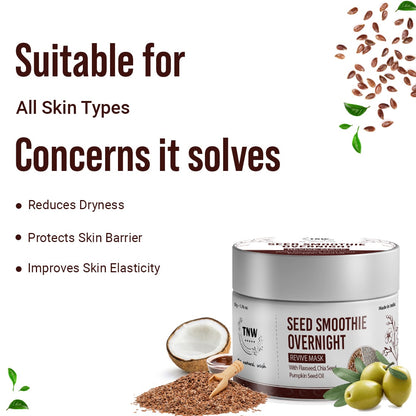 Seed Smoothie Overnight Revive Mask for Deep Moisturization