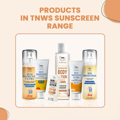 TNW Sunscreen Range