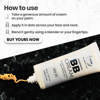 BB Cream - With SPF 30 (Ayurvedic & Paraben-Free)