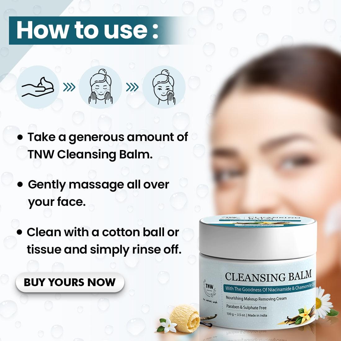 Cleansing Balm for Removing Makeup.