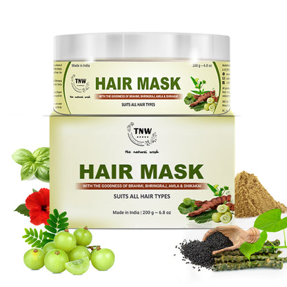 Amla Bhringraj Hair mask.