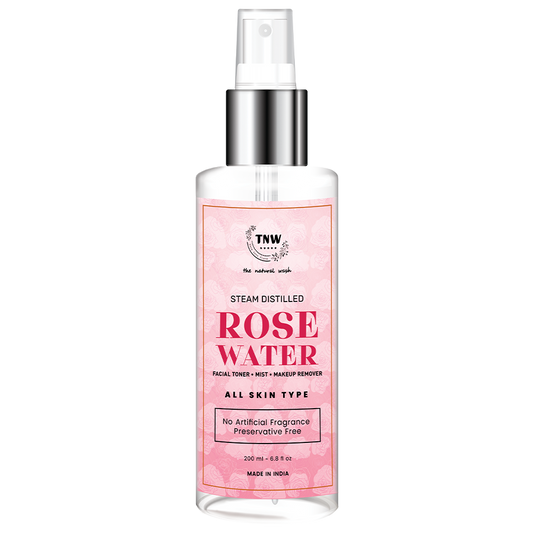 Steam Distilled Pure Rose Water - 200ml