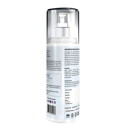 SUN Protection ULTRA SPF 60 SPRAY With Niacinamide & Hyaluronic Acid | For Ultra Sun Protection Against UVA/UVB