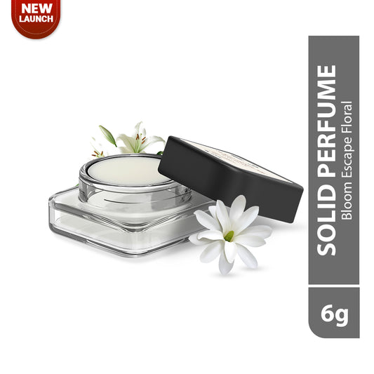 Floral Scent Solid Perfume with Long-Lasting Fragrance