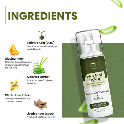 Anti-Acne Toner for Clear & Texture-free Skin.