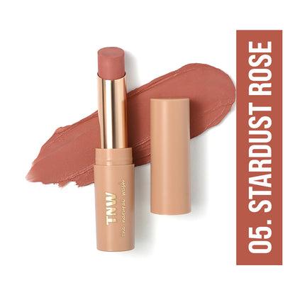 SILKY MATTE FUSION LONGSTAY LIP COLOUR (05 Stardust Rose)