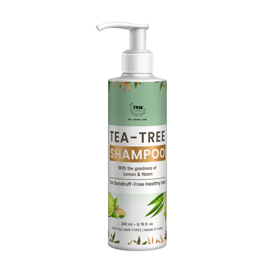 Tea Tree Shampoo (Anti-Dandruff Shampoo with Natural Ingredients)