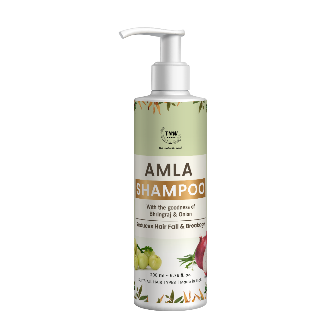 Amla Shampoo (Anti-Hair Fall Shampoo with Natural Ingredients).