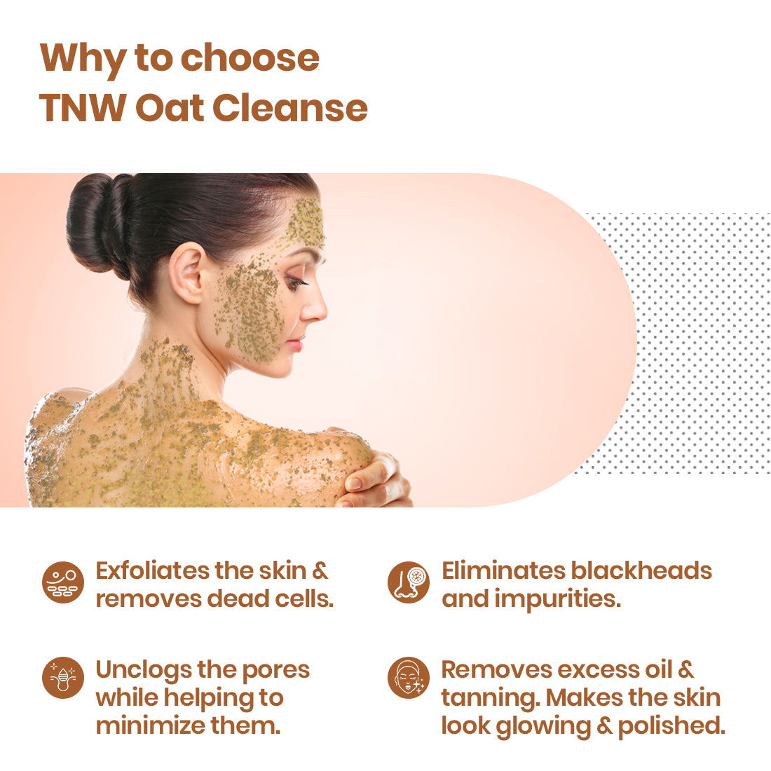 Oat Cleanse with Almonds & Neem for Untextured skin.