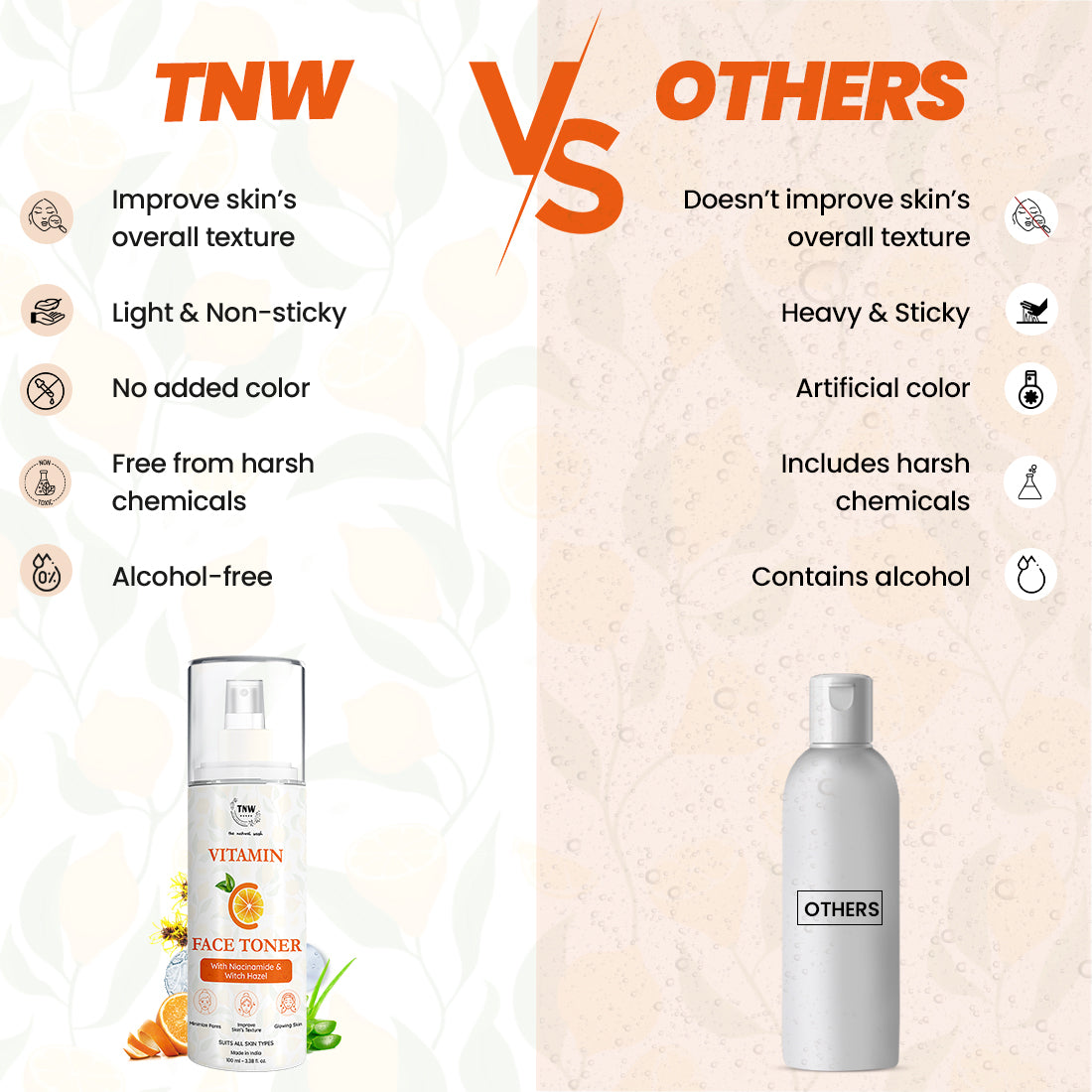 Vitamin C Toner with Niacinamide & Witch Hazel