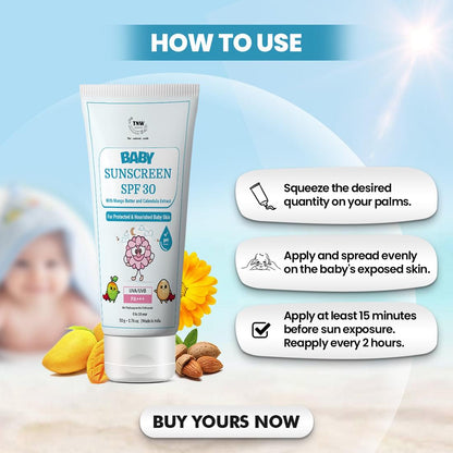 Baby Sunscreen SPF 30 (Pre-book)