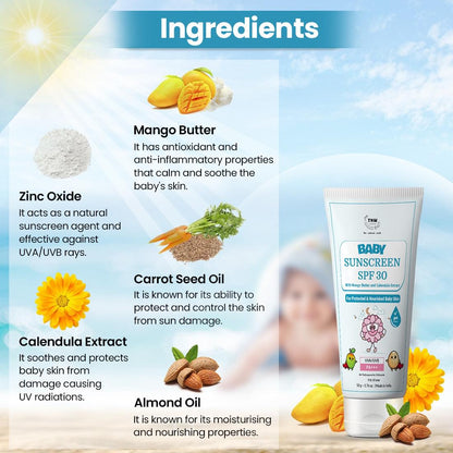 Baby Sunscreen SPF 30 (Pre-book)