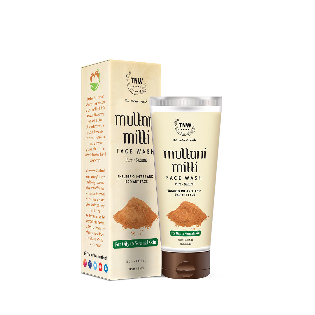 Multani Mitti Face Wash - Paraben/Sulphate-Free