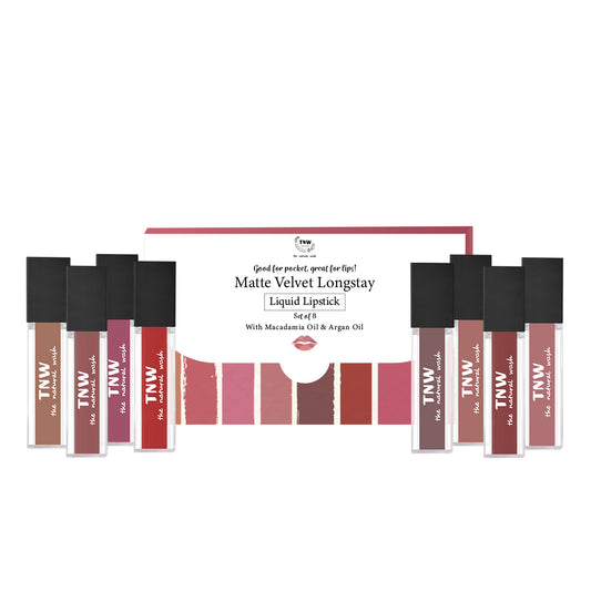 Mini Liquid Lipstick Pack of 8 with box