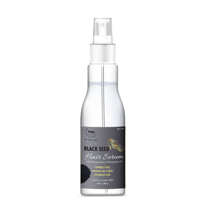 Black Seed Hair Serum- An Anti-Frizz Natural Styling Serum (Paraben-Free)