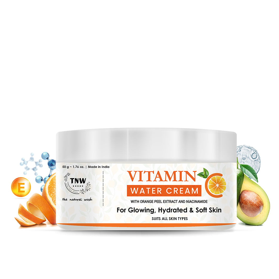 Vitamin C Water Cream for Hydrated Skin.