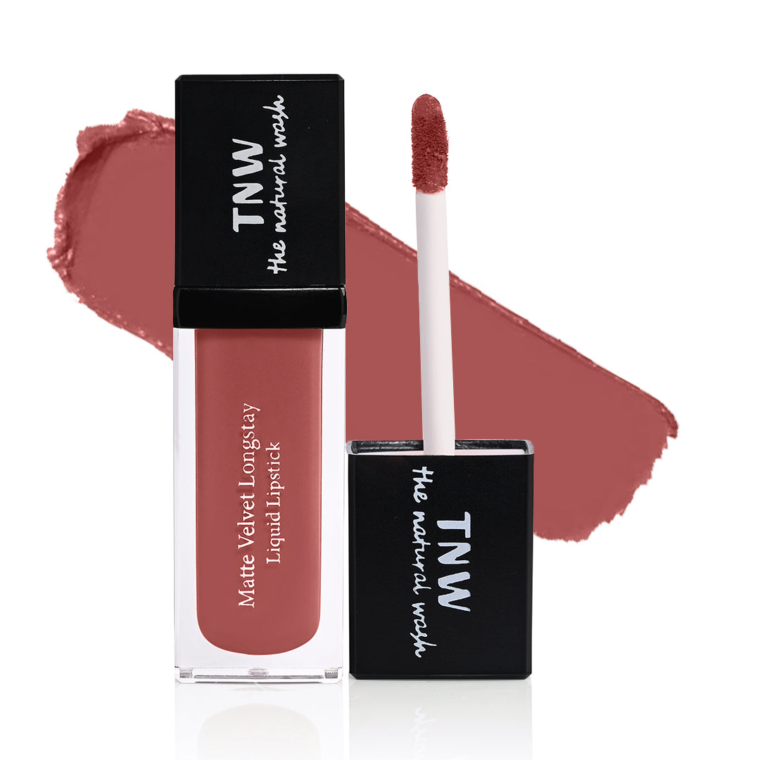 Matte Velvet Longstay Liquid Lipstick 01 Blush Nude