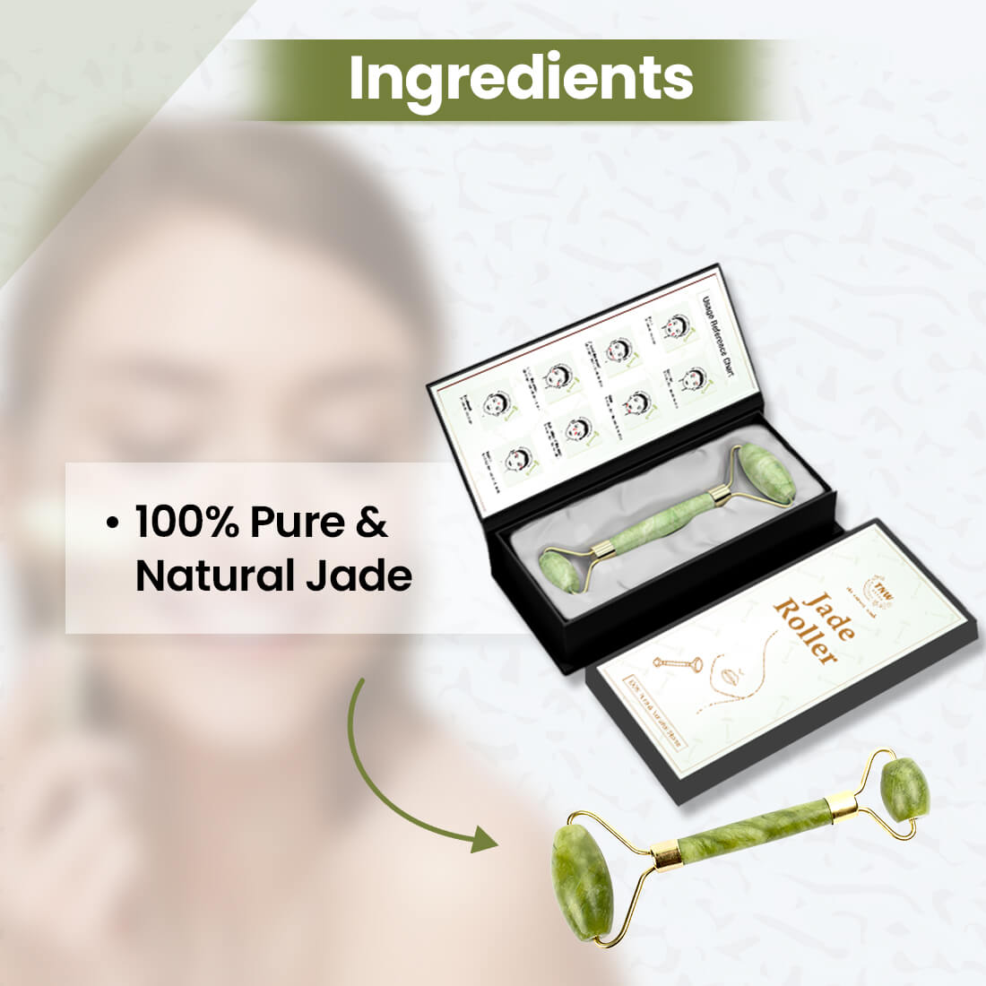 Jade Roller for Improving Skin Texture